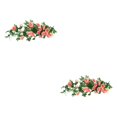 thumbnail image 4 of stanreset 1/2/3/5 Artificial Flower Plant Fake Vine Roses Simulation Rose Self-Assembly Party Balcony Garden Restaurant Living Room Garland Champagne Color 2PCS, 4 of 6