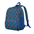 thumbnail image 4 of Night Owl Student Backpack – Cute Snowy Owl Big Eyes Cartoon Pattern With Artistic Night Design, 4 of 6