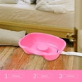 thumbnail image 2 of Estbridge 4Pcs Round Mouth Pot Plastic Fake Flowerpot Small Flowerpot for Balcony, 2 of 8