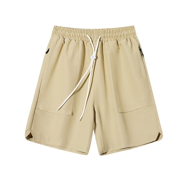 Birdeem Mens Shorts Mens Summer Casual and Comfortable Drawstring Pocket Elastic Waist Shorts