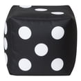 thumbnail image 4 of Cube Dice de Gouchee Home – Pouf cube amusant et fonctionnel, rempli de polystyrène, siège d'appoint léger pour salon ou chambre à coucher, 4 of 6