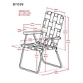 thumbnail image 4 of Classic Web Folding Chair, 4 of 6