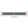 thumbnail image 4 of vidaXL Auvent Latéral Rétractable Anthracite 160x1200 cm, 4 of 5