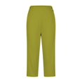 thumbnail image 3 of Moxiu Pantalon de Travail pour Femmes avec Poches Taille Haute Extensible Capris de Golf pour Femmes pour l'Été avec Poches Travail Décontracté Multicolore,G, 3 of 8