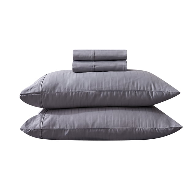 600 Thread Count Jacquard Multi-Stripe 100% Cotton Sheet Set