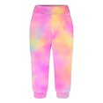 thumbnail image 3 of Yuyuzo Womens Capri Pants High Waisted Drawstring Sweatpants Running Gym Cropped Trousers with Pockets, 3 of 6