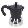 thumbnail image 1 of Cafetière Nettoyage Facile Fonctionnement Largement Utilisé Aluminium Acier Inoxydable Format Compact Cafetière 300 ml, 1 of 7