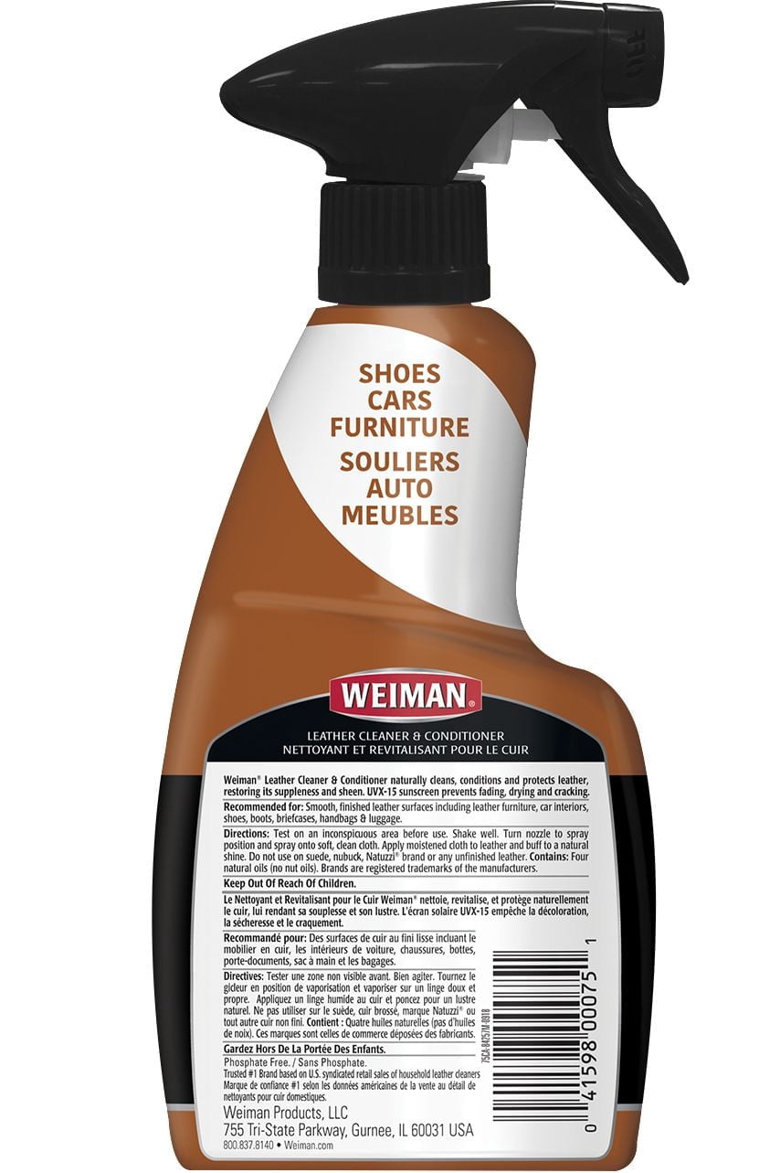 Weiman Leather Cleaner and Polish Trigger
