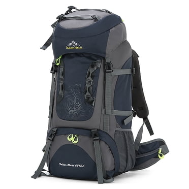 Amdohai Sac à Dos de Camping et de Randonnée 70 L Grande Capacité Sac d'Alpinisme Imperméable Sac à Dos de Voyage