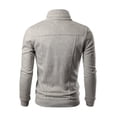 thumbnail image 3 of DPTALR Men's Autumn Color Matching Splicing Jacket Sweater Casual Jacket, 3 of 4