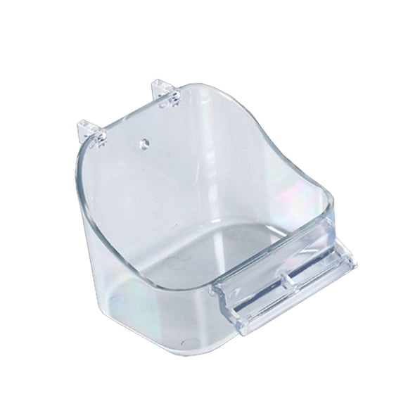 TIELUTT Bird Bath Tub with For Cage Parrot Birdbath Shower Accessories Hanging Bird Cage Bathing Cylinder Feeders for Outdoors Squirrel Home Heated Water Bowls for Outdoors 4x4 Squirrel Baffle Birdho
