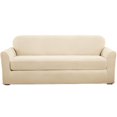 thumbnail image 1 of Sure Fit Stretch Pinstripe Sofa Slipcover, 1 of 4