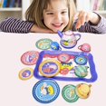 thumbnail image 3 of lionlar Toys Tea Set Pretend Kitchen Accessories Tableware Tea Playset Toy Role Play Toy 14Pcs Cakes Set, 3 of 8