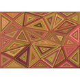 thumbnail image 1 of Ahgly Company Tapis d'Intérieur Rectangulaire Transitionnel Lavable à la Machine, Brun Caramel, 6 Pieds x 9 Pieds, 1 of 7
