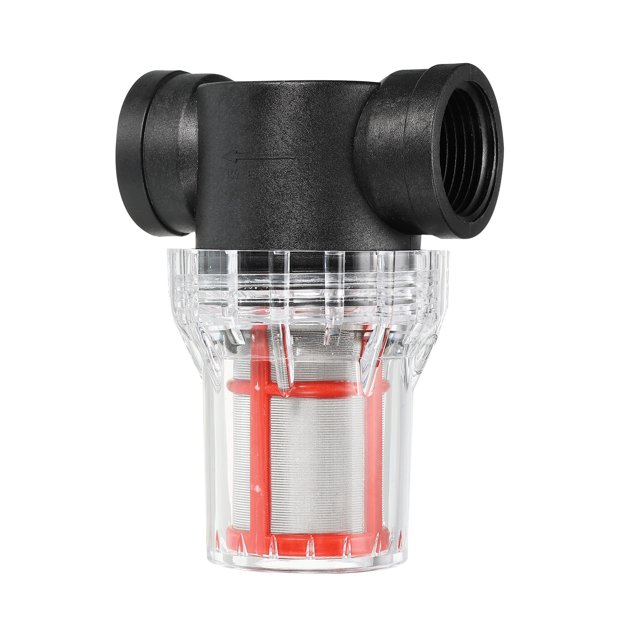 Unique Bargains 1 Inch Water Pump Strainer Filter, Pipe Water Pump Strainer with 200 Mesh Stainless Steel Filter Screen