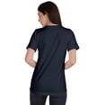 thumbnail image 3 of Inkmeso Womens Basic Crewneck Tshirt Short Sleeve Regular Fit Long Tee Workout Top, 3 of 8