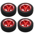 thumbnail image 2 of ANGGREK RC Car Tire, 4Pcs Drift Wheel Set For Replacement, 2 of 8