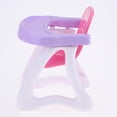 thumbnail image 4 of TISHITA Chaise Haute de Simulation pour Bébé en ABS, Meuble Jouet pour Poupée Mellchan de 8 à 12 Po, 4 of 8