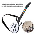 thumbnail image 4 of POINTERTECK Wireless Controller with Strap for Wii Guitar Hero Rock Band 3 2 (White), 4 of 9