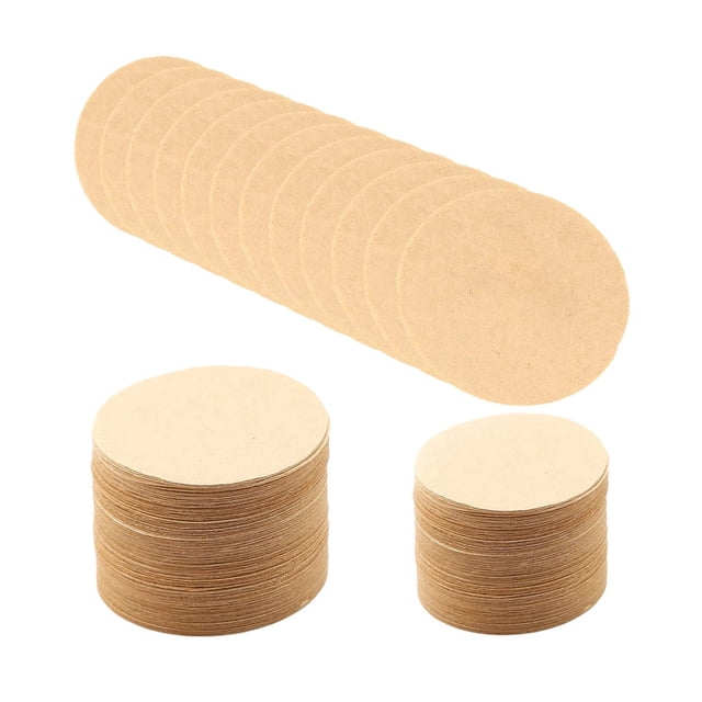 350 Pcs Filtres en Papier de Rechange Filtres Ronds pour Cafetière Jetables pour Cafetières et Machines à Espresso