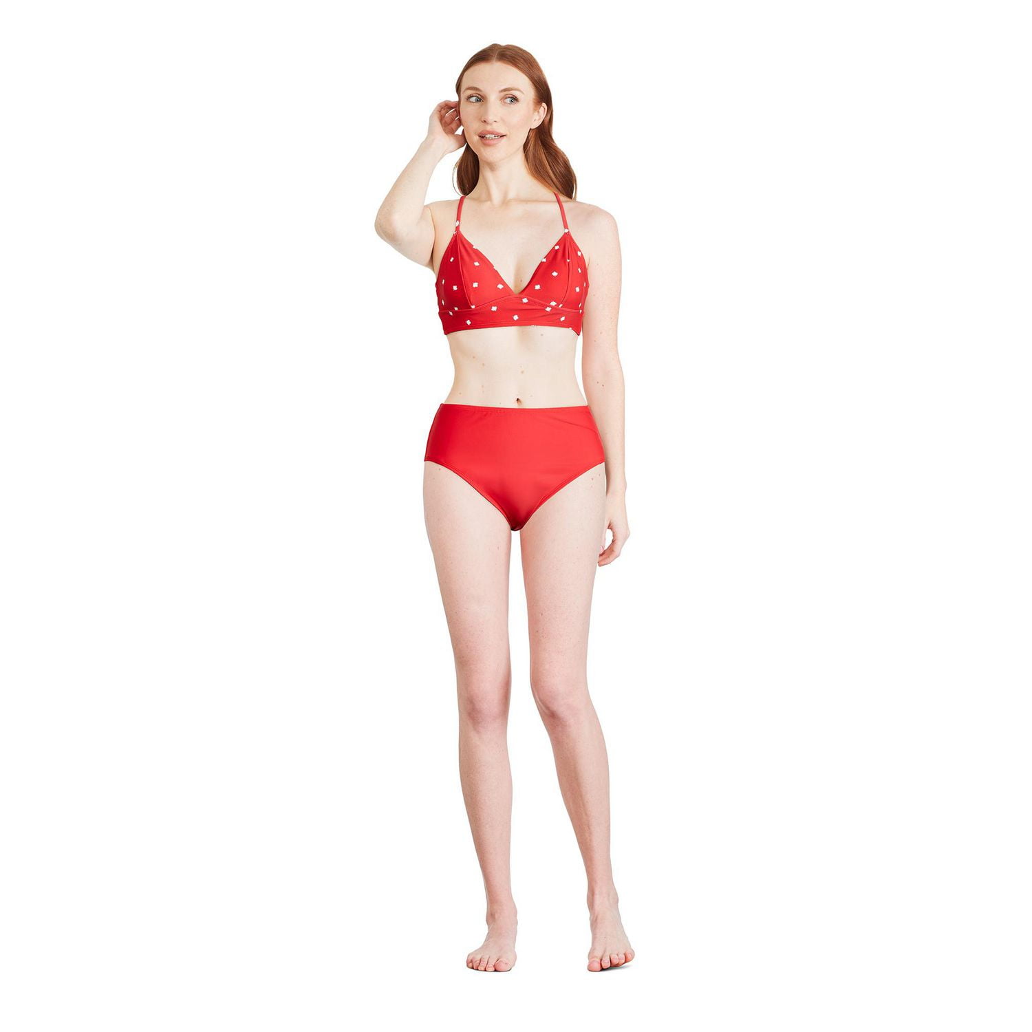 Bas de bikini taille haute George pour femmes