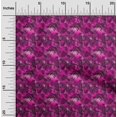 thumbnail image 2 of oneOone Rayon Fuschia Pink Fabric Abstract Sewing Material Print Fabric By The Yard 56 Inch Wide, 2 of 4