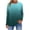 Light Blue, variant on SROBPTY Womens Long Sleeve Shirts, Women's Fashion Fallow Printing Round Neck Long Sleeves T-Shirt Top White, XXL