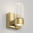 thumbnail image 5 of Artika Ratio Modern LED Wall Sconce Light Fixture Gold Contemporary Glass, 5 of 5