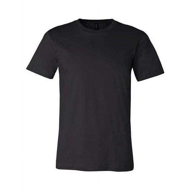 BELLA+CANVAS pour Hommes 3001c, 4TG, Noir