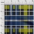 thumbnail image 1 of oneOone Viscose Jersey Fabric Madras Check Printed Craft Fabric BTY 60 Inch Wide, 1 of 1
