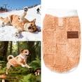 thumbnail image 2 of Winter Coat Vest With Leash Ring Warm Jacket For Small Medium Dogs Fashionable Cold Weather Apparel With Multiple Colors & Sizes Pet Clothes Rack Hanger Pet Clothes Hangers Pet Clothes for Medium Dogs, 2 of 5