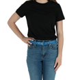 thumbnail image 3 of CTM® Ceinture Habillée en Cuir 1 1/8 Pouce (Femme), 3 of 4