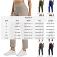thumbnail image 3 of FRSASU Pantalon de Golf Extensible pour Femmes, Pantalon Court de Randonnée, Bas Décontractés de Voyage avec Poches, Bleu Marine G(L), 3 of 9