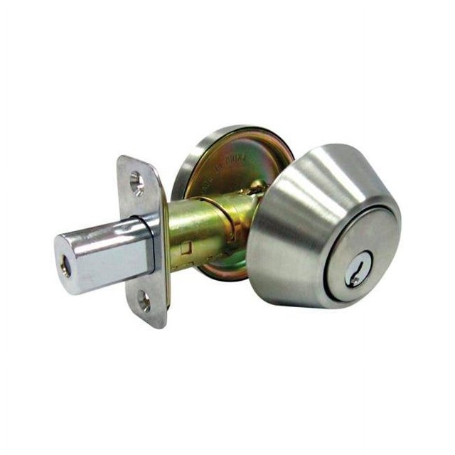 Faultless 5002071 Pêne Dormant en Acier Inoxydable Satiné - Grade 3 ANSI, 1.75 Po
