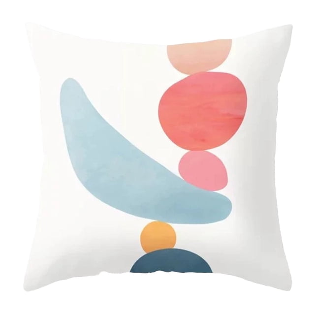 adviicd Pillowcase Modern Pillowcase Decorative Outdoor Linen Square Pillowcase For Sofa Sofa Beds And Cars 18x18 Inches (45 X 45 Cm)