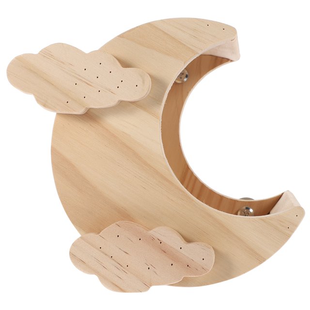 1 Ensemble Maison de Jeu pour Hamster en Forme de Lune pour Usage Intérieur et Intimité