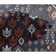 thumbnail image 4 of oneOone Viscose Chiffon Fabric Block & Geometric Ikat Printed Fabric 1 Yard 42 Inch Wide, 4 of 4
