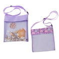 thumbnail image 4 of Sac de Plage en Filet pour Jouets de Plage, Sac Coquillage, Sac pour Coquillages, Sac en Filet pour Jouets de Sable, Sacs de Collecte de Coquillages, Fourre-Tout pour Accessoires de Plage, Sac de Rangement avec Sangles de Transport Ajustables pour Garçons et Filles, 4 of 5