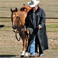 thumbnail image 1 of Double S 1213001-L Saddle Slicker, Black - Large, 1 of 1