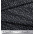 thumbnail image 2 of Soimoi Modal Satin Fabric Circle Small Print Sewing Fabric Yard 42 Inch Wide, 2 of 3