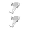 thumbnail image 4 of stanreset Cell phone Adjustable Air Vent Mount Universal Car Phone Anti- for slip Holder Stand white 2Set, 4 of 6