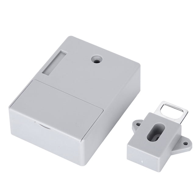 Mechanical Keys Locks, Keyless Cabinet Lock Electronic Cabinet Lock, For Anti-theft Wardrobe Locker Home Smart Security White,Black,Gray