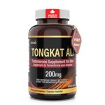 Herba Pure Tongkat Ali Supplément pour les hommes – 90 Capsules de Tongkat-ali Indonesia Capsules >140:1 Extrait - >28,000mg Équivalent fabriqué au Canada