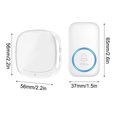 thumbnail image 3 of PEONAVET A Doorbell A Doorbell Wireless Doorbell, Home Intelligent Reception, Home Sensor, Remote Control Caller, 3 of 7