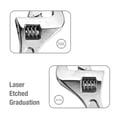 thumbnail image 4 of WorkPro 8"  Adjustable Wrench,Drop Forged Steel, 4 of 6