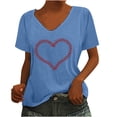 thumbnail image 1 of Birdeem T-Shirt Sans Manches à Col en V pour Femmes, Mode Décontractée, Imprimé, Chandail, 1 of 6