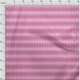 thumbnail image 3 of oneOone Cotton Poplin Fabric Floral & Chevron Block Print Sewing Fabric BTY 56 Inch Wide, 3 of 4