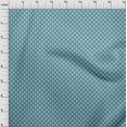 thumbnail image 4 of oneOone Cotton Poplin Medium Blue Fabric Geometric Sewing Craft Projects Fabric Prints By Yard 42 Inch Wide, 4 of 5