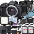 thumbnail image 1 of Canon EOS R100 Appareil Photo Sans Miroir avec Objectif RF-S 18-150mm + Lot de 2 Cartes Mémoire 128 Go + Étui + Accessoire ZeeTech, 1 of 9