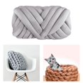 thumbnail image 2 of tredstone Chunky Cotton Polyester Light Gray Yarn, 250G, 2 of 9